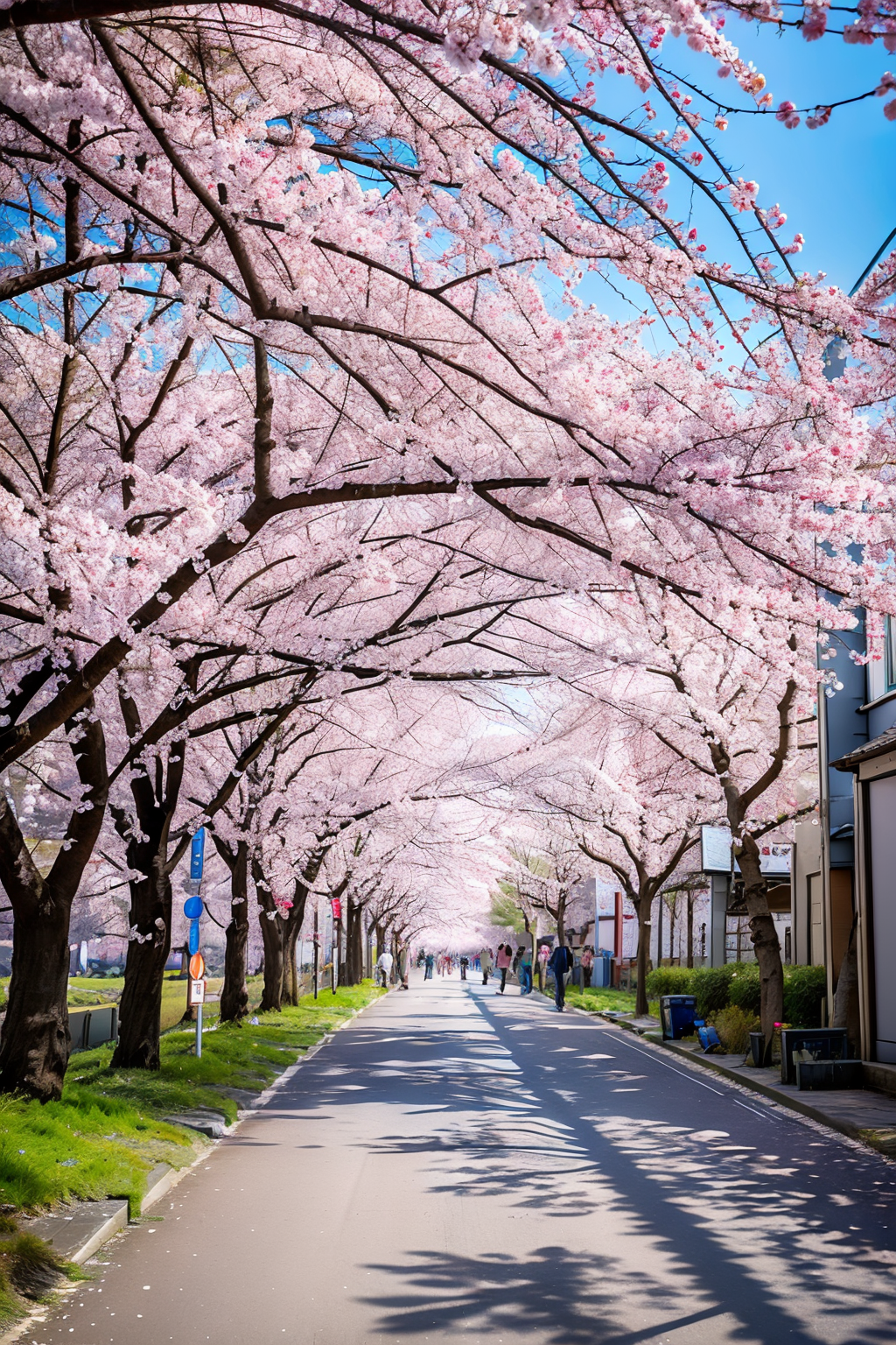 08471-3865653805-no humans,sunlight,_lora_sakuru_v1_0.7_,ruanyi0007,_lora_detail_slider_v4_3_,cherry blossoms,sakura,falling petals,petals,crowd,.png